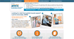 Desktop Screenshot of amrix.com